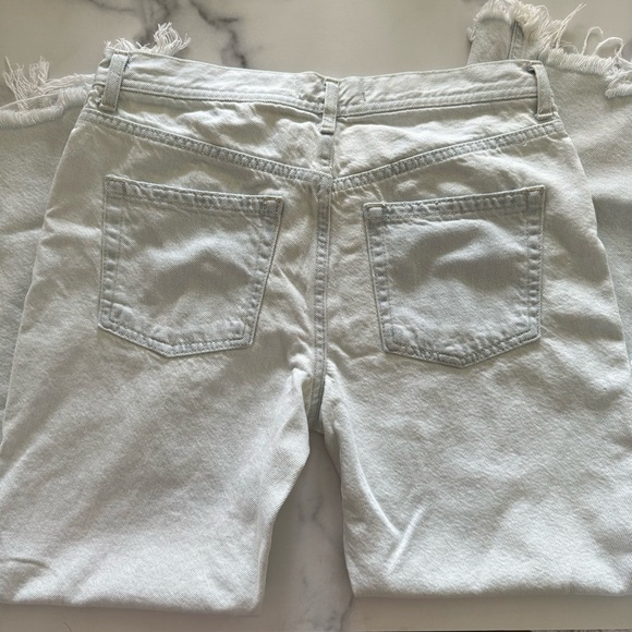 Free People Distressed Button Fly Jeans - Picture 9 of 10